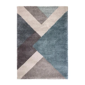 Modro-sivý koberec Flair Rugs Zula, 120 × 170 cm