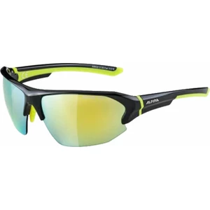 Alpina Lyron HR Black/Neon Yellow Gloss/Yellow Gafas deportivas