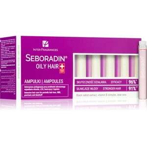 Seboradin Oily Hair ampuly proti lupinám a vypadávaniu vlasov 14x5,5 ml