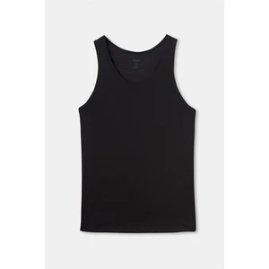 Dagi Men's Black Modal Singlet