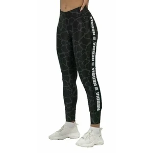 Nebbia Nature Inspired High Waist Leggings Black L Fitness pantaloni