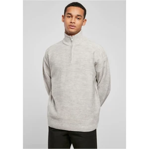 Troyer knit fabric light grey