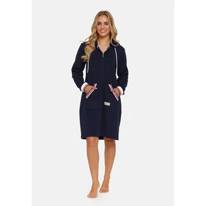 Mikinové šaty Doctor Nap SMZ.4508 - NAPNBLU/NAVY BLUE / XXL NAP5A003-NBLU
