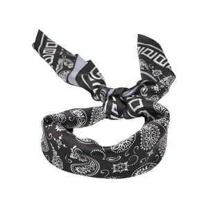Big Pattern Bandana Black Bandana aop