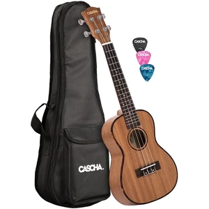 Cascha HH 2035 Premium Concert Ukulele Natural