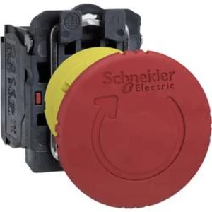 Schneider Harmony ovládač nouzového zastavení červená, s aretací 1V XB5AS8442