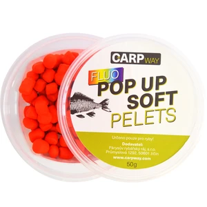 Carpway pelety fluo pop up soft pellets 50 g-mušle