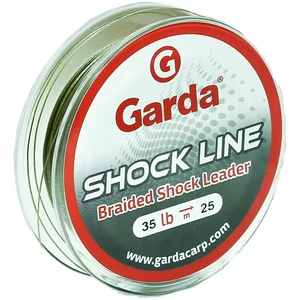 Garda návazcová šňůra shock line zelená 25 m nosnost 35 lb