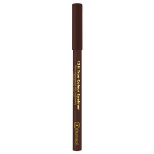 Dermacol Dřevěná tužka na oči 12H (True Colour Eyeliner) 2 g 6 Dark Brown