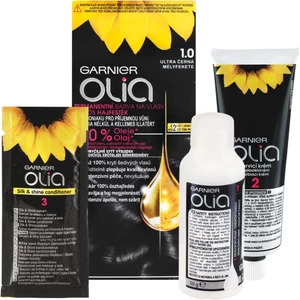Garnier Olia barva na vlasy 1.0 Ultra Černá 100g