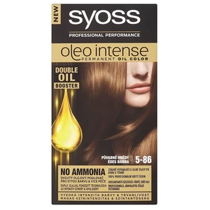 Syoss Oleo Intense permanentní barva na vlasy s olejem odstín 5-86 Sweet Brown