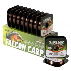 Falcon vlasec carp tmavá meď 100 m-priemer 0,30 mm / nosnosť 8,80 kg