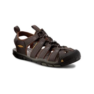 Keen Chaussures outdoor hommes Clearwater CNX Men's Sandals Raven/Tortoise Shell 44