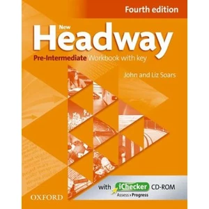 New Headway Pre-intermediate 4.vyd. Workbook with key (pracovní sešit s klíčem)