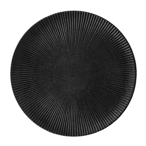 Kameninový dezertní talíř 29 cm NERI Bloomingville - černý