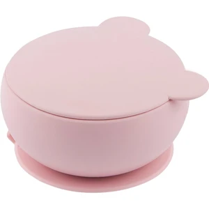 Minikoioi Suction Bowl silikónová miska s prísavkou Pink 1 ks