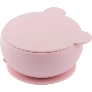 Minikoioi Suction Bowl silikónová miska s prísavkou Pink 1 ks