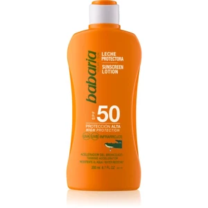 Babaria Sun Protective voděodolné mléko na opalování SPF 50 200 ml