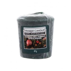 Yankee Candle Home Inspiration® Evergreen Pine & Rosemary 49 g vonná svíčka unisex