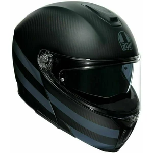 AGV Sportmodular Dark Refractive Carbon/Black XL Helmet