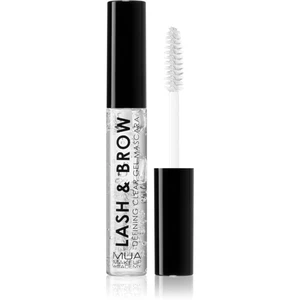 MUA Makeup Academy Lash & Brow transparentní řasenka na řasy a obočí 9 ml