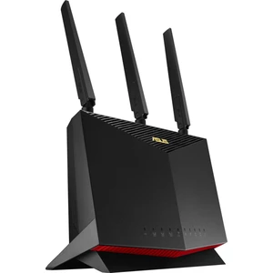 Router Asus 4G-AC86U - AC2600 (90IG05R0-BM9100) čierny Asus 4G-AC86U Cat. 12 dvoupásmový modemový router AC2600 LTE 600 Mb/s, doživotní bezplatná inte