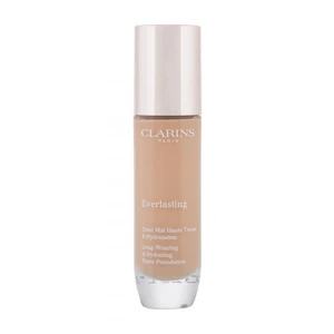 Clarins Dlhotrvajúci hydratačný make-up s matným efektom Everlasting (Long-Wearing & Hydrating Matte Foundation ) 30 ml 110.5W