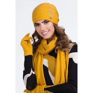 Kamea Woman's Hat K.20.039.25 Mustard