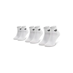 Set of three pairs of socks in white adidas Originals - unisex