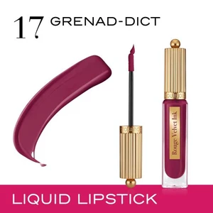 Bourjois Rouge Velvet Ink tekutá rtěnka s matným efektem odstín 17 Grenad-Dict 3.5 ml