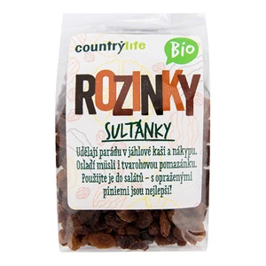 Country Life Hrozienka sultánky BIO 200 g