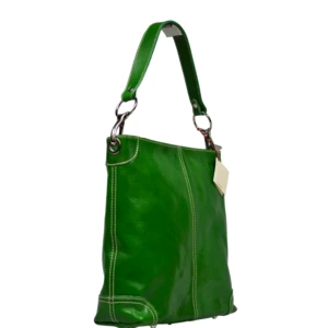 Italská kožená kabelka Ginevra Verde