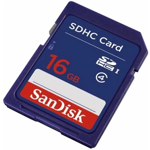 Karta SDHC, 16 GB, SanDisk SDSDB-016G SDSDB-016G, Class 4
