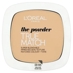 L’Oréal Paris True Match kompaktní pudr odstín 5D/5W Golden Sand 9 g