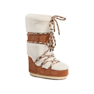 Moon Boot Snehule Shearling 14026100001 Biela