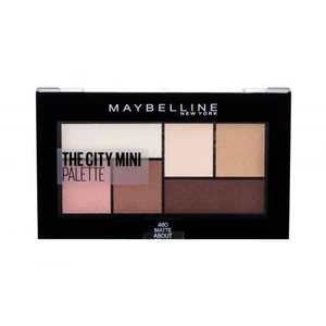 Maybelline Paletka očních stínů The City Mini Palette 6 g 480 Matte About Town