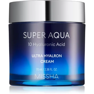 Missha Super Aqua 10 Hyaluronic Acid hydratační pleťový krém 70 ml