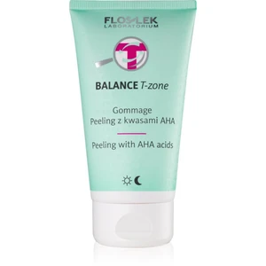 FlosLek Laboratorium Balance T-Zone Gommage peeling pre zmiešanú pleť 125 g