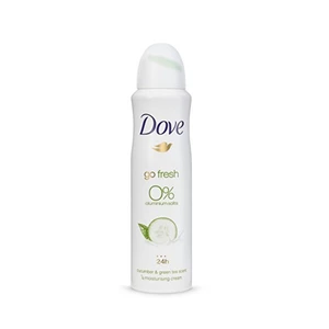 Dove Go Fresh Cucumber & Green Tea deodorant bez alkoholu a obsahu hliníku 24h 150 ml