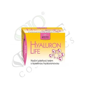 Bione Cosmetics Noční pleťový krém s kyselinou hyaluronovou Hyaluron Life 51 ml
