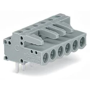 Zásuvkový konektor do DPS WAGO 232-254, 121.50 mm, pólů 24, rozteč 5 mm, 10 ks