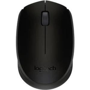Infračervený Wi-Fi myš Logitech B170 OEM 910-004798, integrovaný scrollpad, čierna