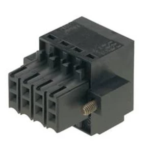 Zásuvkový konektor na kabel Weidmüller B2L 3.50/10/180F SN BK BX 1748190000, 24.3 mm, pólů 10, rozteč 3.50 mm, 72 ks