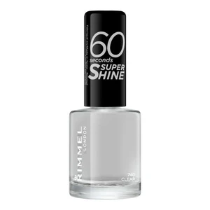 Rimmel 60 Seconds Super Shine lak na nechty odtieň 740 Clear 8 ml