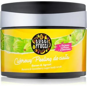 Farmona Tutti Frutti Banana & Gooseberry cukrový tělový peeling 300 g