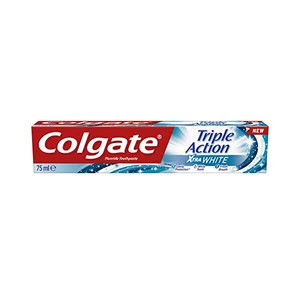 Colgate Triple Action Xtra White bělicí zubní pasta s fluoridem 75 ml