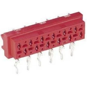 Zásuvkové puzdro na dosku TE Connectivity Micro-MaTch 8-215460-0, 14.7 mm, pólů 10, rozteč 1.27 mm, 1 ks