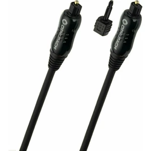 Toslink digitální audio kabel Oehlbach 66103, [1x Toslink zástrčka (ODT) - 1x Toslink zástrčka (ODT)], 1.50 m, černá