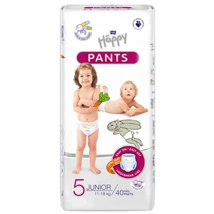 BELLA HAPPY Pants Junior dětské plenkové kalhotky (11-18 kg) 40 ks