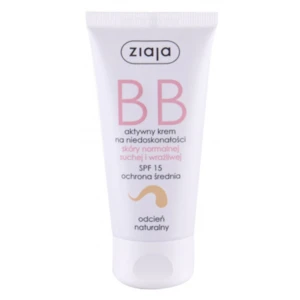 ZIAJA BB krém pre normálnu a suchú pleť SPF 15 prirodzený odtieň 50 ml